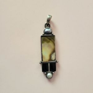 Faux Stone Pendant